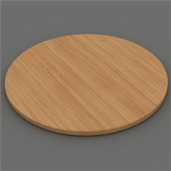 OM Round Meeting Table Top Only 1200 Diameter x 25mmH Beech