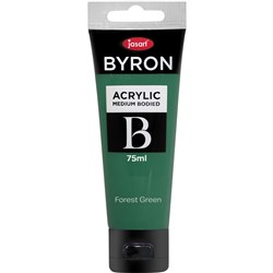 Jasart Byron Acrylic Paint 75ml Forest Green