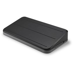 Kensington Space Saving Footrest 420W x 230D x 65-79mmH Black