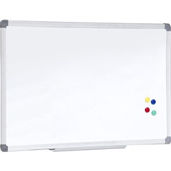 OPW Whiteboard 600 x 400mm Aluminium Frame