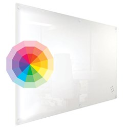 Visionchart Magnetic Custom Printed Planner Glass Board 1800 x 900mm Frameless