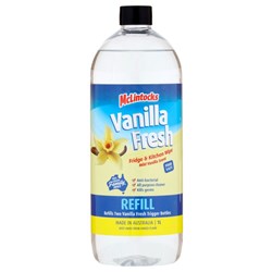 McLintocks Vanilla Fresh All Purpose Cleaner Refill Bottle 1 Litre