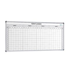 Visionchart Magnetic 4 Term School Planner Whiteboard 2400 x 1200mm