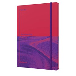 Jumble & Co Passion Patience Relationship Journal Hard Cover A5 Ruled Split 160p Red