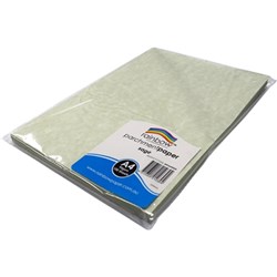Rainbow Parchment Paper A4 90gsm Acid Free Sage 100 Sheets