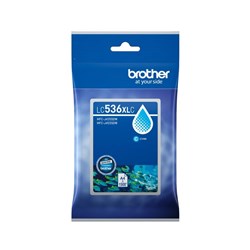 Brother LC-536XLC Ink Cartridge High Yield Cyan
