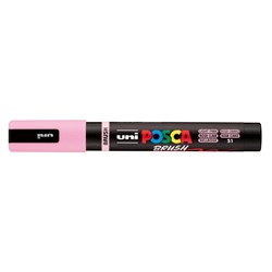 Uni Posca PC-5BR Paint Marker Medium 1-4mm Brush Tip Light Pink