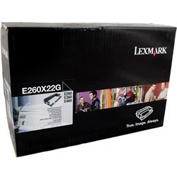 Lexmark E260X22G Photoconductor Unit Black