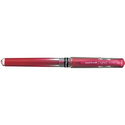 Uni-Ball UM153 Impact Signo Gel Rollerball Pen Metallic Broad 1mm Red Pack of 12