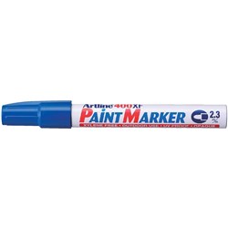 Artline 400XF Paint Marker Medium Bullet 2.3mm Blue Pack Of 15